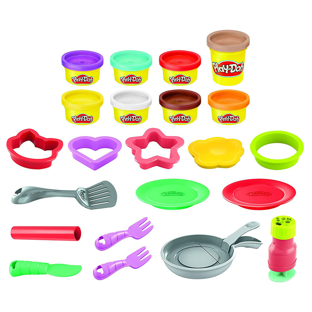 Play-Doh Deliciosos Desayunos F1279: Set de masa moldeable - Edad 3+