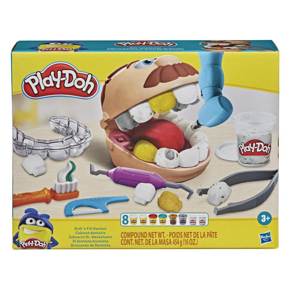 Play-Doh El Dentista Bromista 2.0 F1259: Set de masa moldeable - Edad 3+