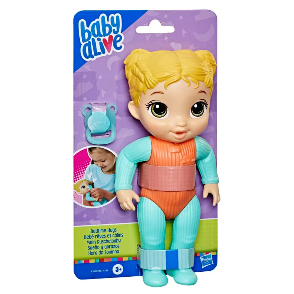 Baby Alive Sueños y Abrazos F5820: Muñeca - Edad 3+