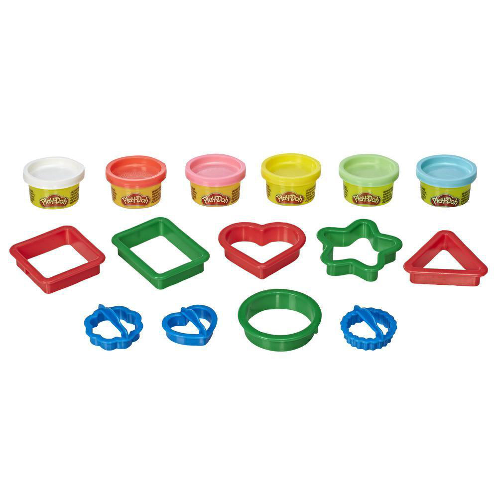 Play Doh Fundamentals Shapes E8534: Set de masa moldeable - Edad 3+