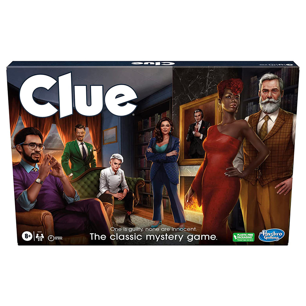 Clue Classic Refresh F6420: Juego de mesa - Edad 8+