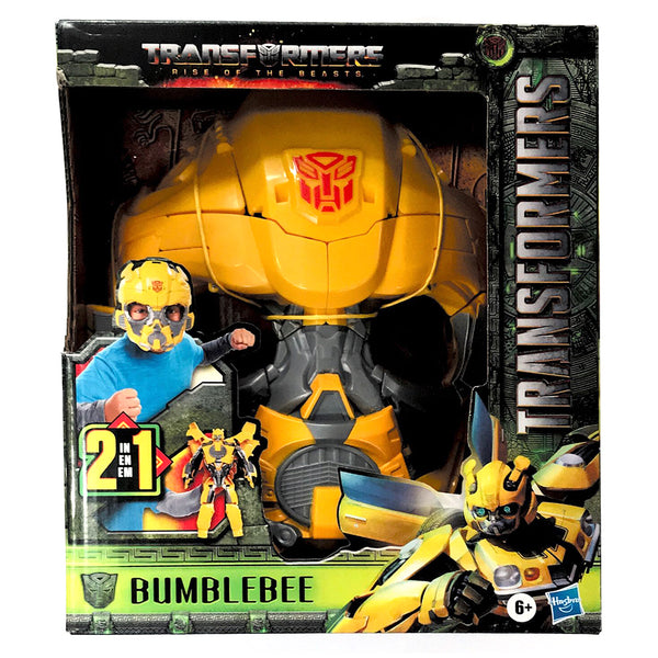 Transformers Rise of the Beasts Mascara 2 en 1 - Bumblebee F4121