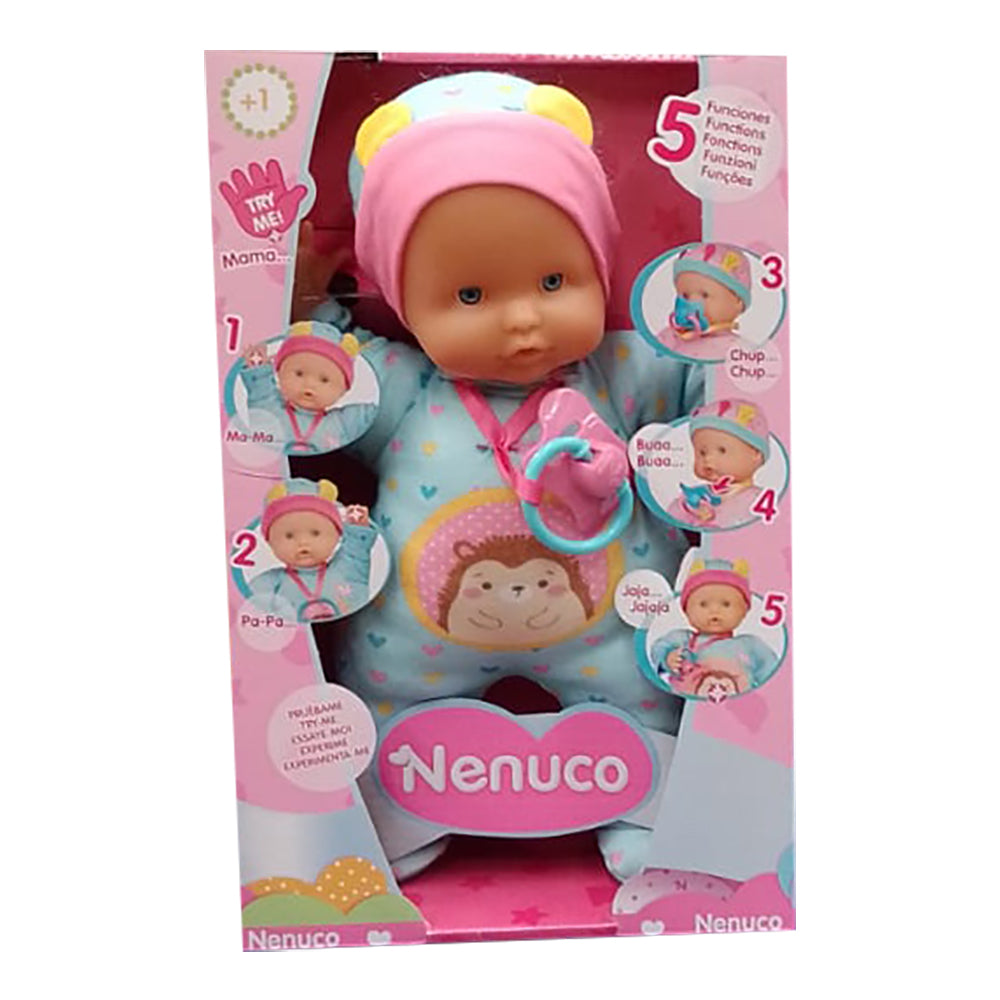 Nenuco 5 Funciones - Erizo 700012835: Muñeca - Edad 1+
