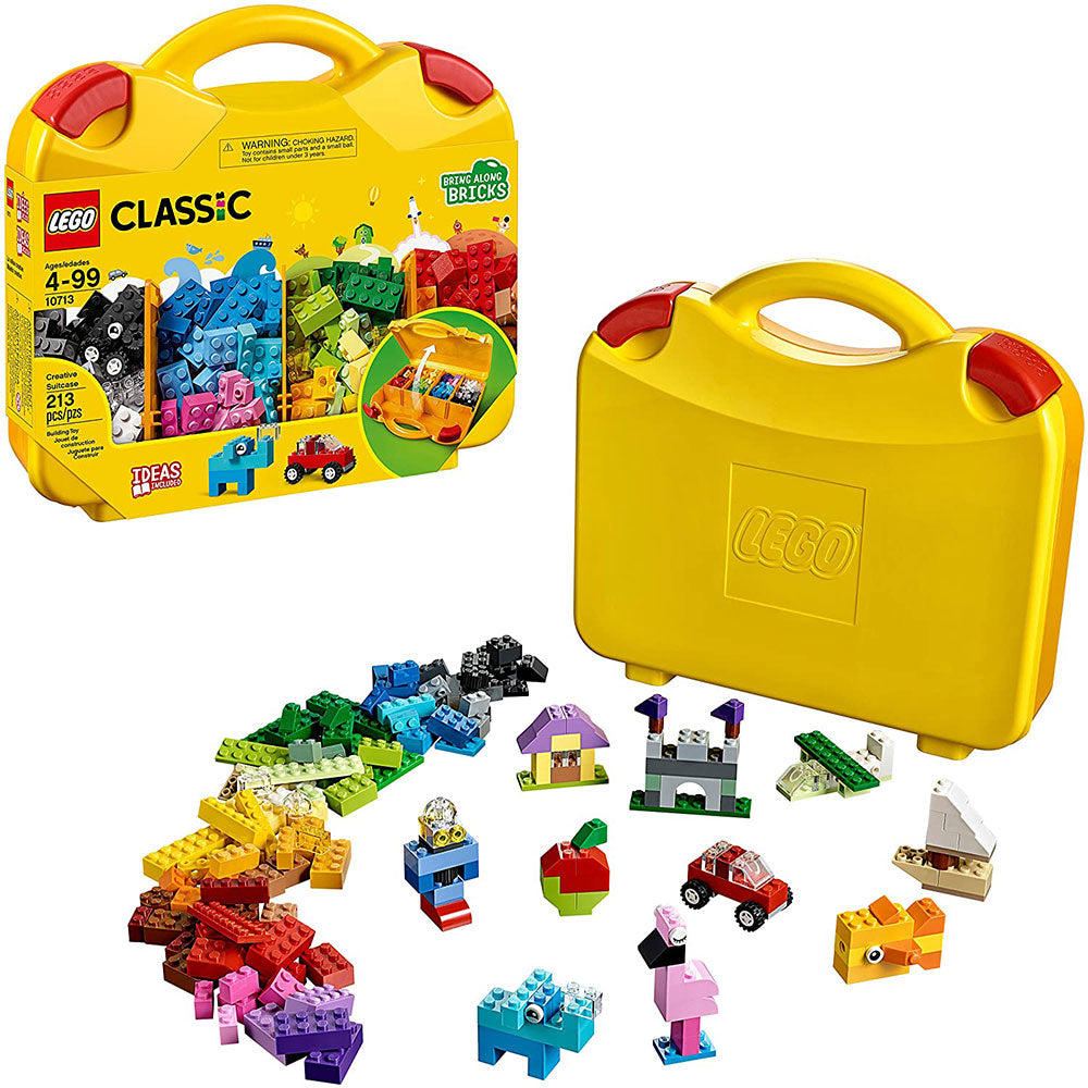 LEGO Maletín Creativo 10713: Set de construcción de 213 piezas - Edad 4+