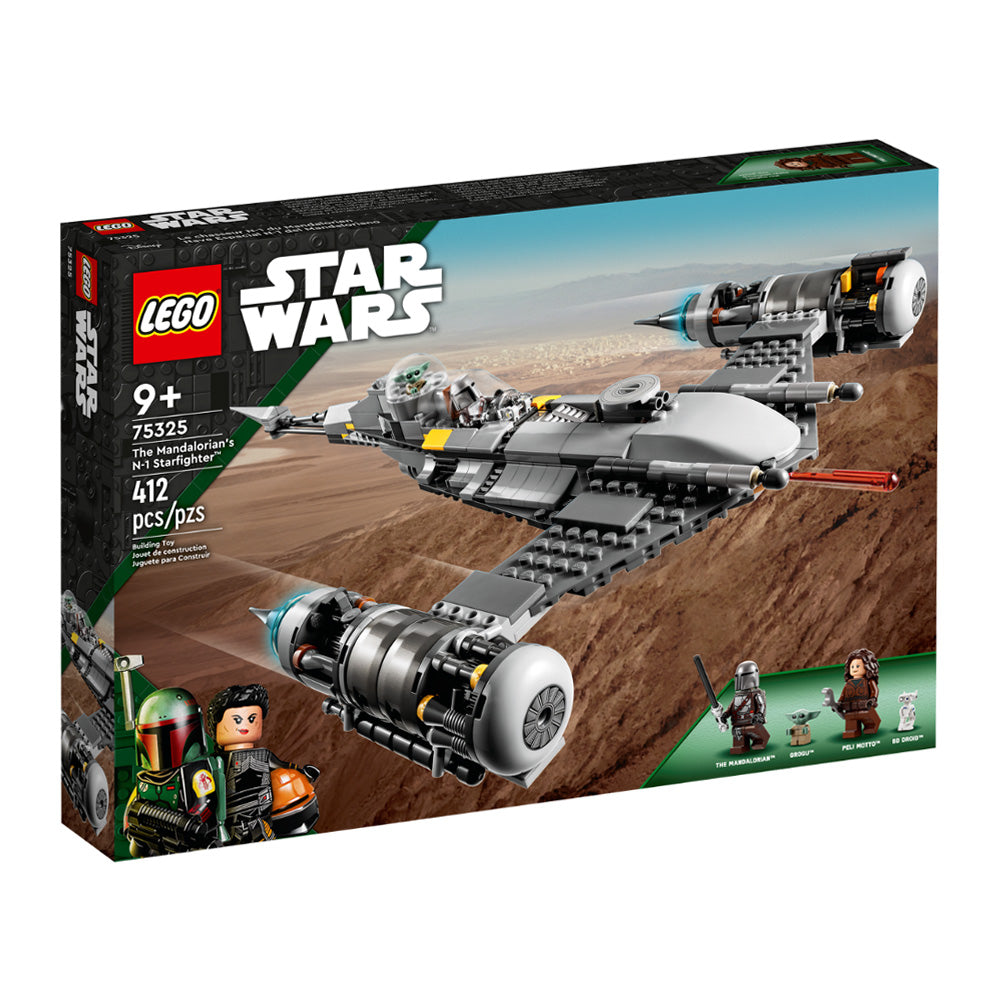 LEGO The Mandalorian - N-1 Starfighter 75325: Set de construcción de 412 piezas - Edad 9+