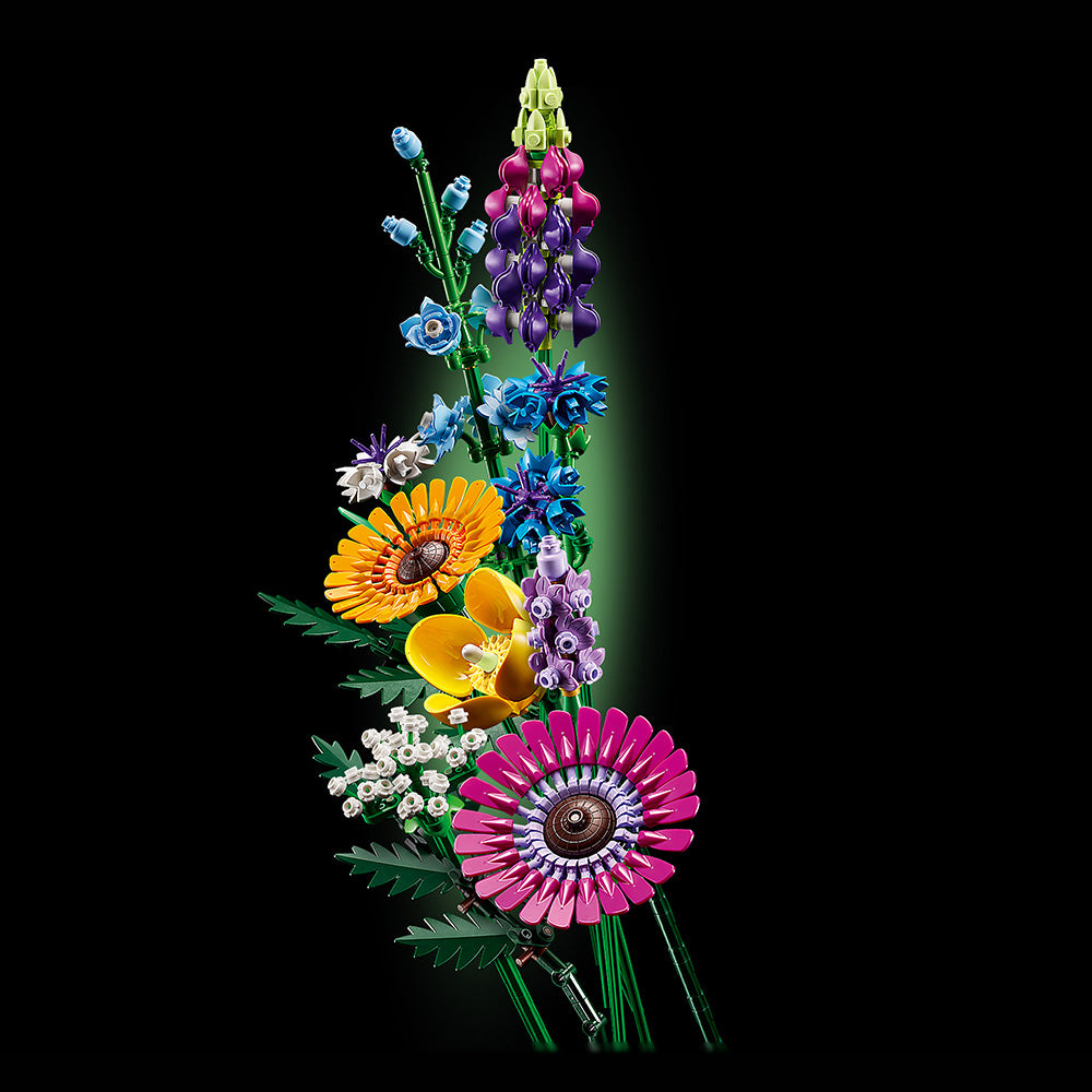 LEGO Ramo de Flores Silvestres 10313: Set de construcción de 939 piezas - Edad 18+