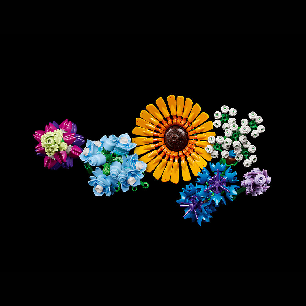 LEGO Ramo de Flores Silvestres 10313: Set de construcción de 939 piezas - Edad 18+