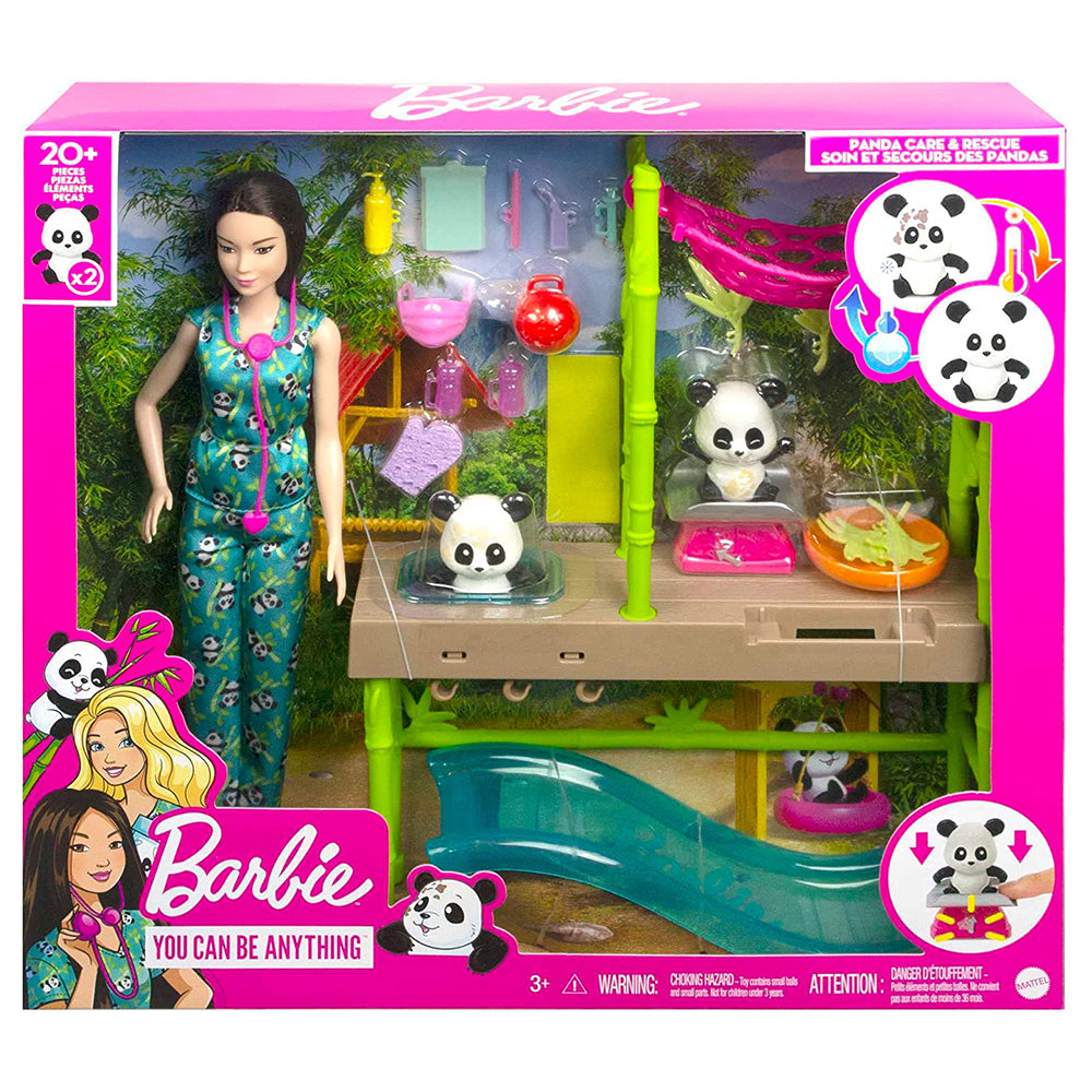 BARBIE CUIDADORA DE PANDAS HKT77 Juguetibici eCommerce