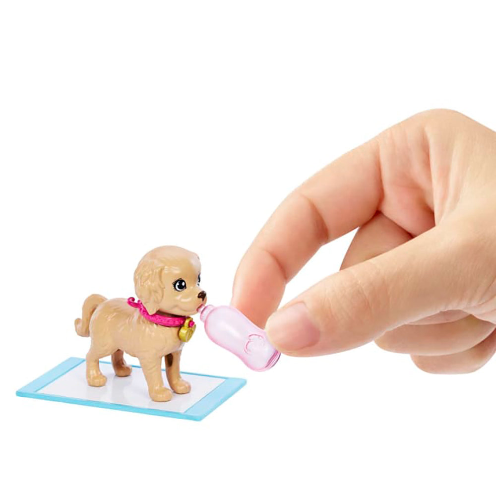 Barbie Adopta un Perrito la Tina HKD86: Set de juego - Edad 3+