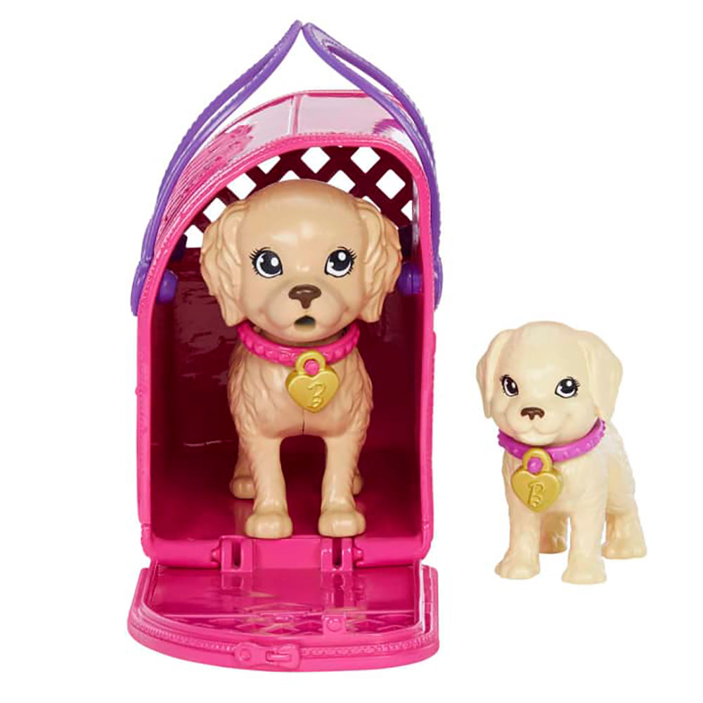 Barbie Adopta un Perrito la Tina HKD86: Set de juego - Edad 3+