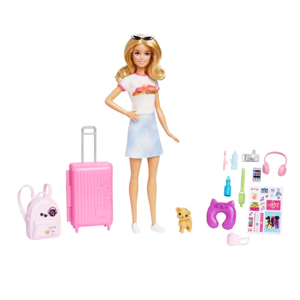 Barbie Viajera HJY18: Muñeca - Edad 3+