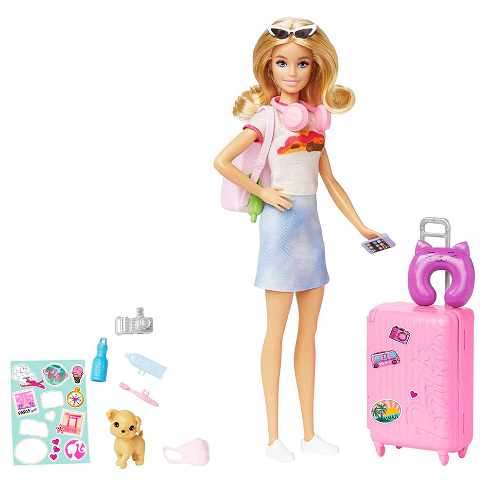 Barbie Viajera HJY18: Muñeca - Edad 3+