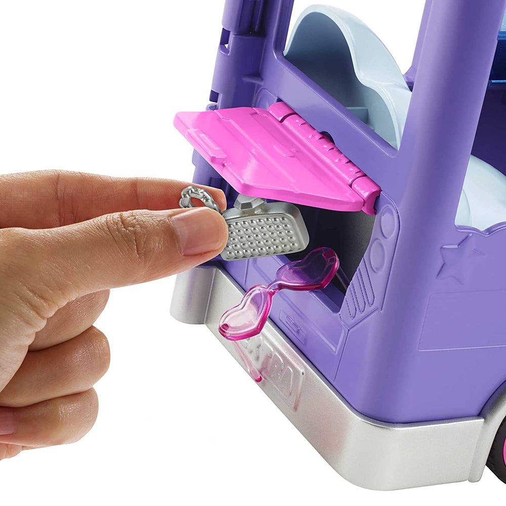 Barbie Extra Minis Camión Turístico HKF84: Muñeca - Edad 3+