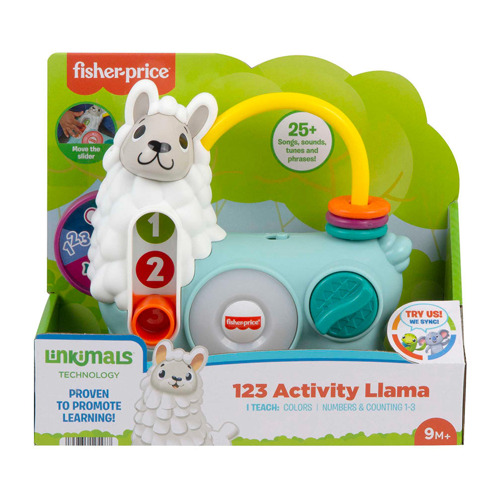 Fisher-Price Linkimals - Llama Actividades Divertidas HNM90 - Edad 9 meses+