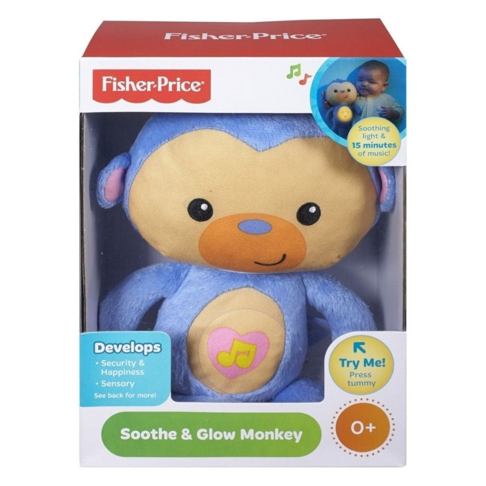 Fisher-Price Animales Luminosos - Mono Brillante CKV15 - Edad 6 meses+
