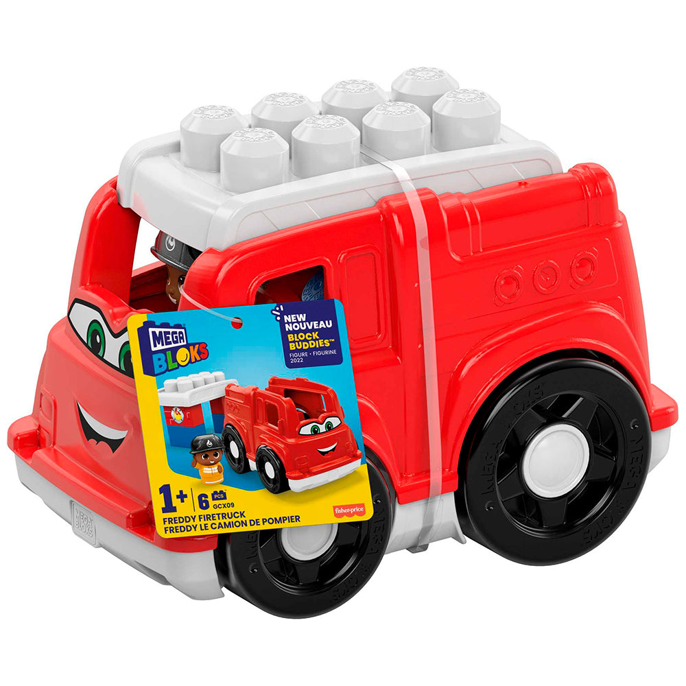 MEGA BLOKS vehículo de construcción Freddy CND62: Set de construcción para armar - Edad 1+