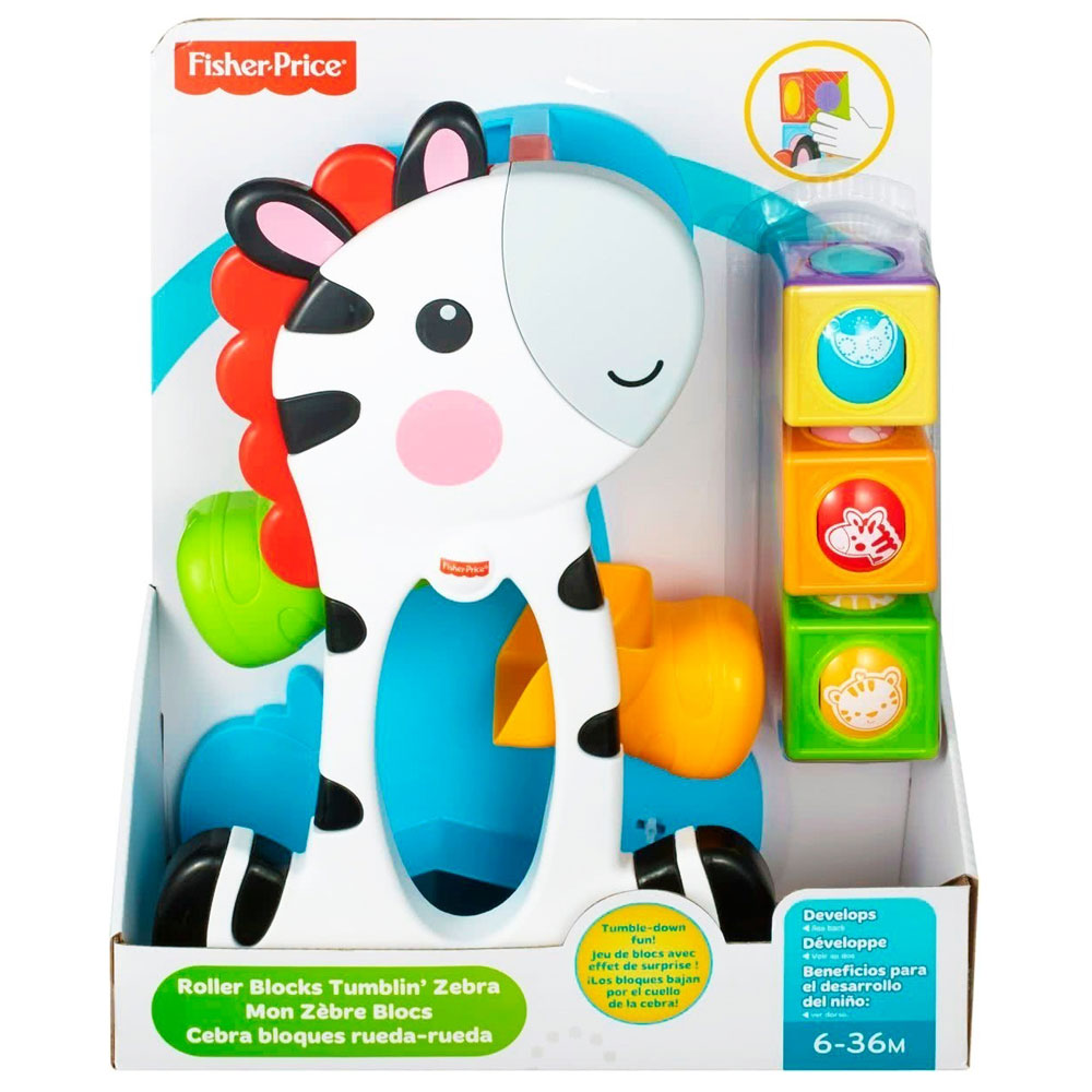 Fisher-Price Peek-A-Blocks Cebra CGN63 - Edad 6+