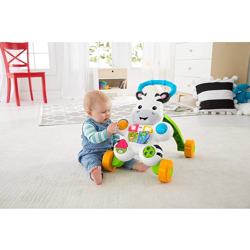 Fisher-Price Cebra Andadera de Aprendizaje DPM82 - Edad 6 meses+