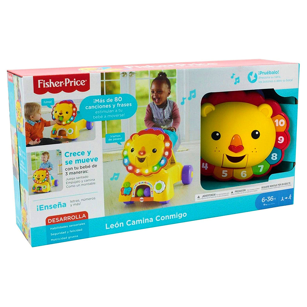 Fisher-Price León Camina Conmigo DPM74 - Edad 6 meses+