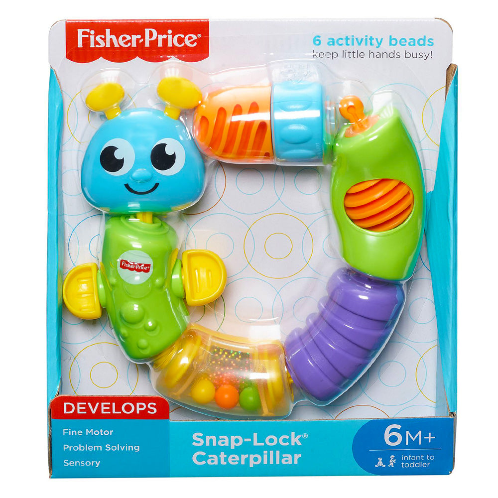 Fisher-Price Brilliant Basics Oruga Cadena de Colores W9834 - Edad 6+