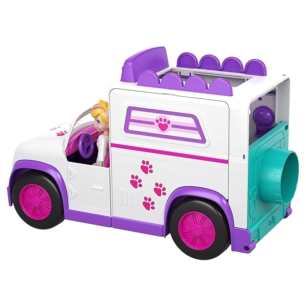 Polly pocket hospital móvil de animalitos new arrivals