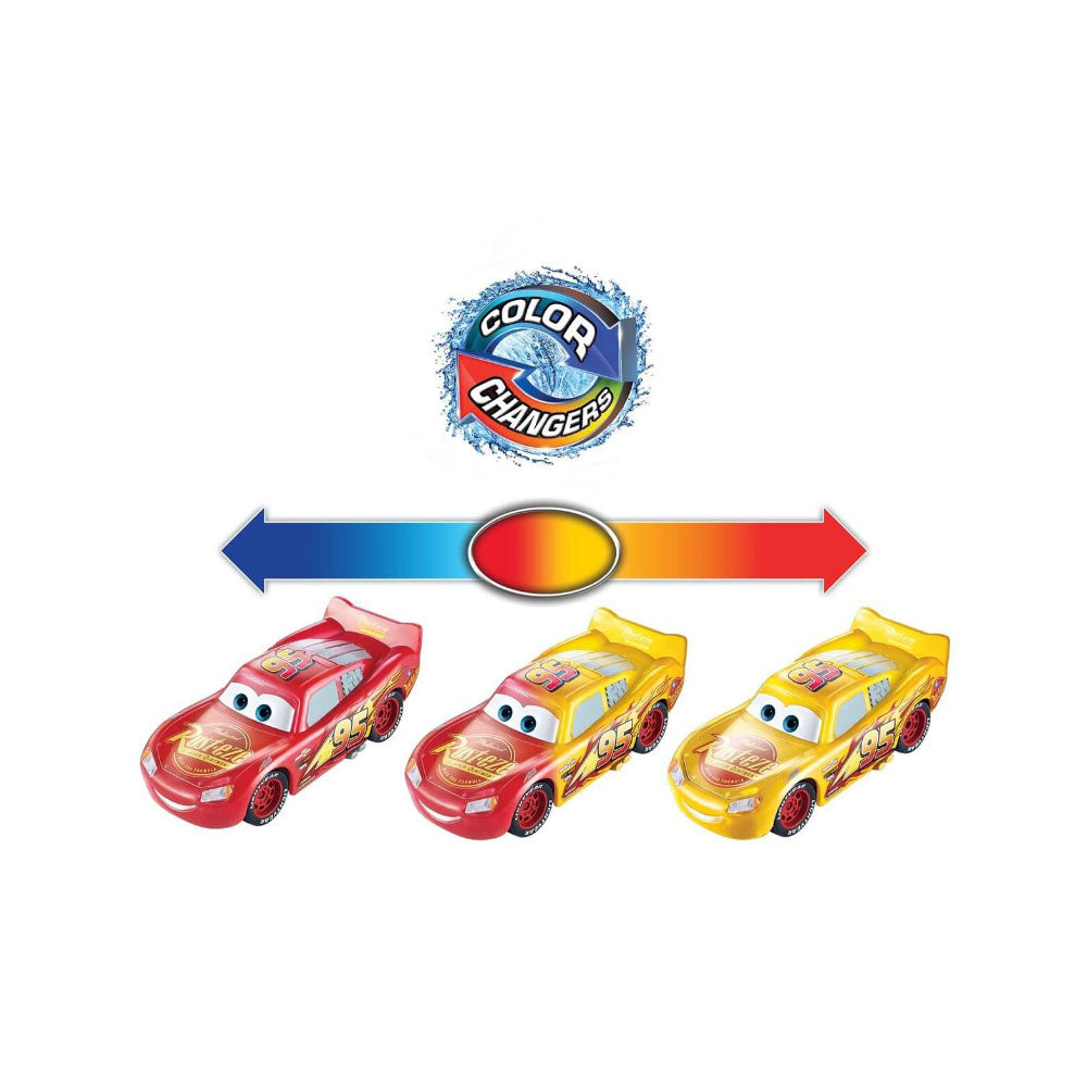 Cars Color Changer - Rayo McQueen GNY94: Vehículo de juguete - Edad 3+