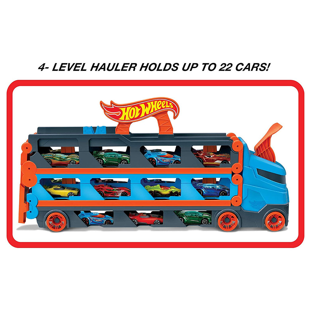 Hot Wheels Remolque Pista de Carreras GVG37 - Edad 4+