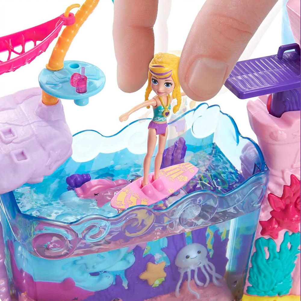 Toy El Parque De Polly Pocket Parque Acuatico Todos Los Juegos De