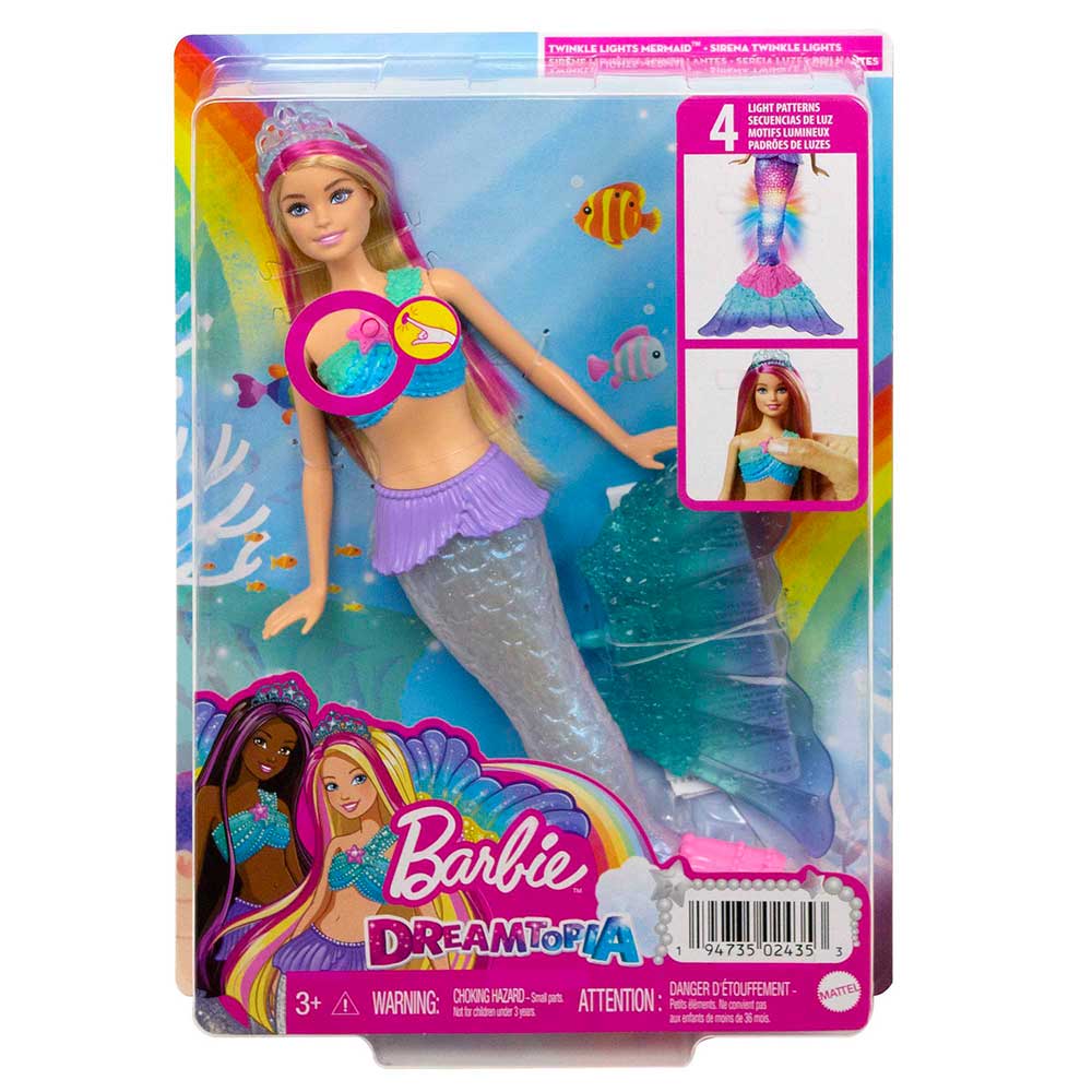 Barbie sirena luces on sale