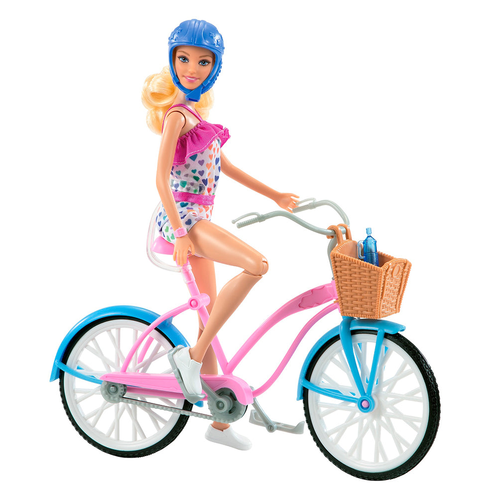 Barbie Estate Paseo en Bicicleta HBY28: Set de juego - Edad 3+