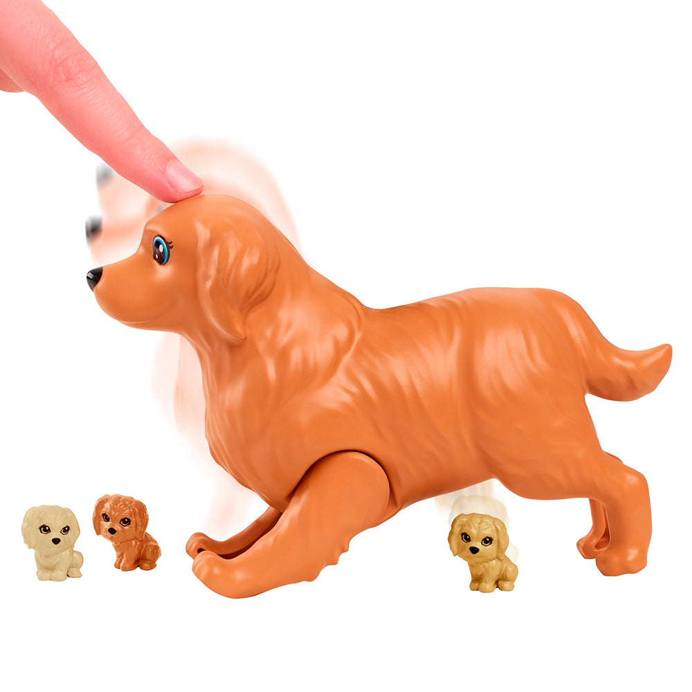Barbie Cachorros Recién Nacidos HCK75: Set de juego - Edad 3+