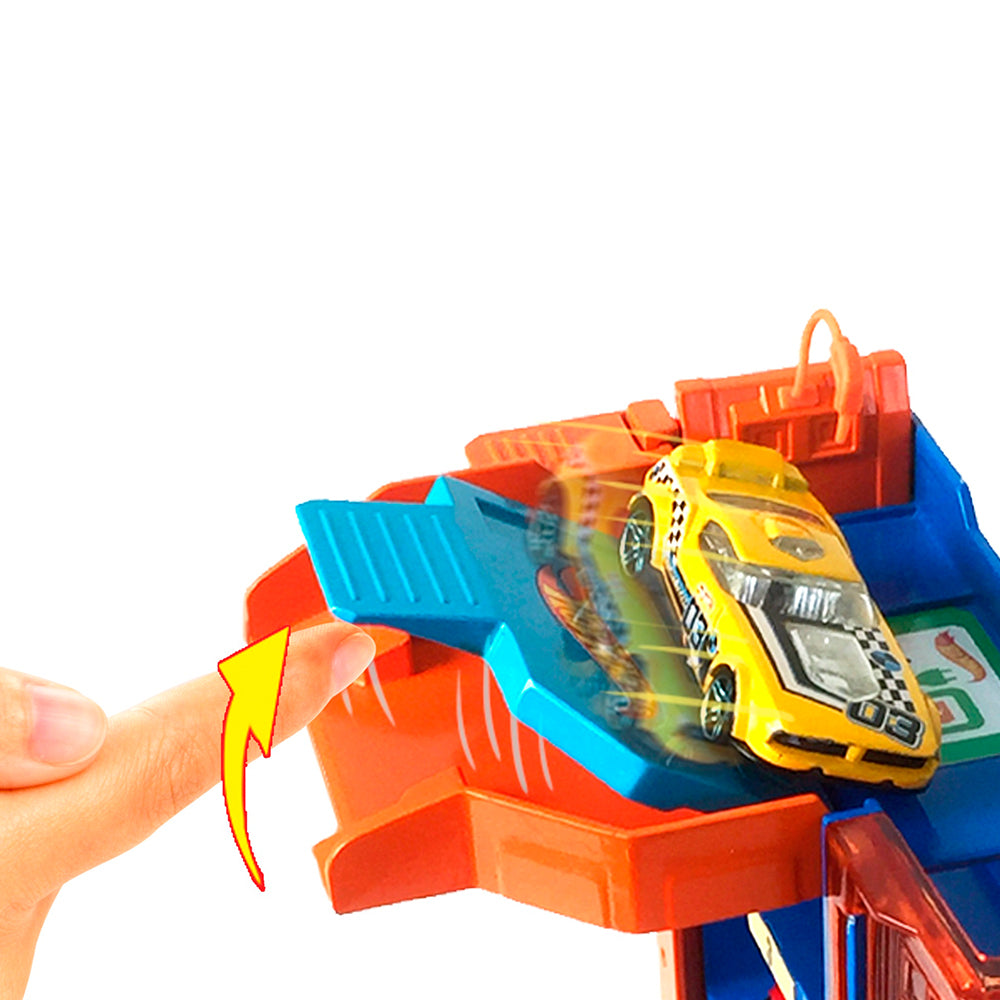 Pista HOT WHEELS Garage Pista de Juguete HDR28 Pista HOT WHEELS Garage Pista de Juguete HDR28