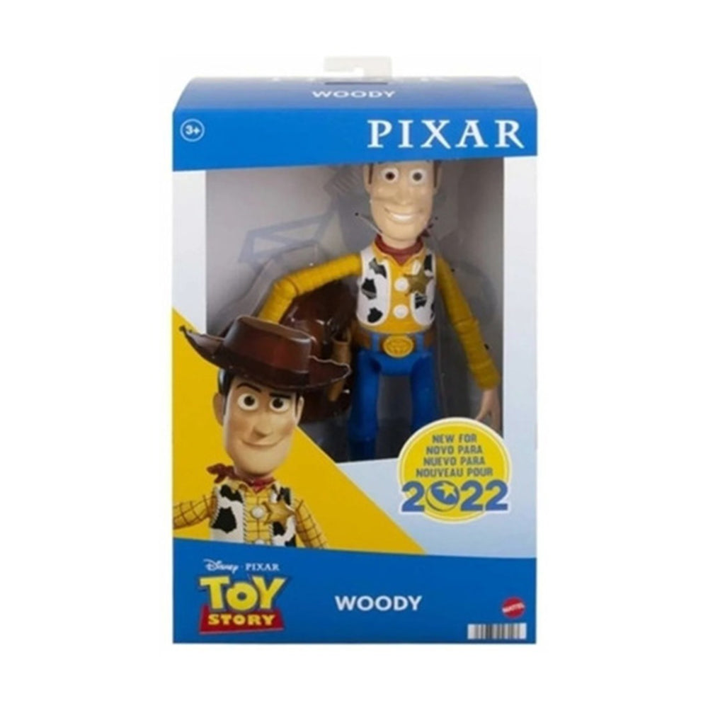 Mattel Disney Pixar Figura Básica de Woody de 12" HFY25 - Edad 3+