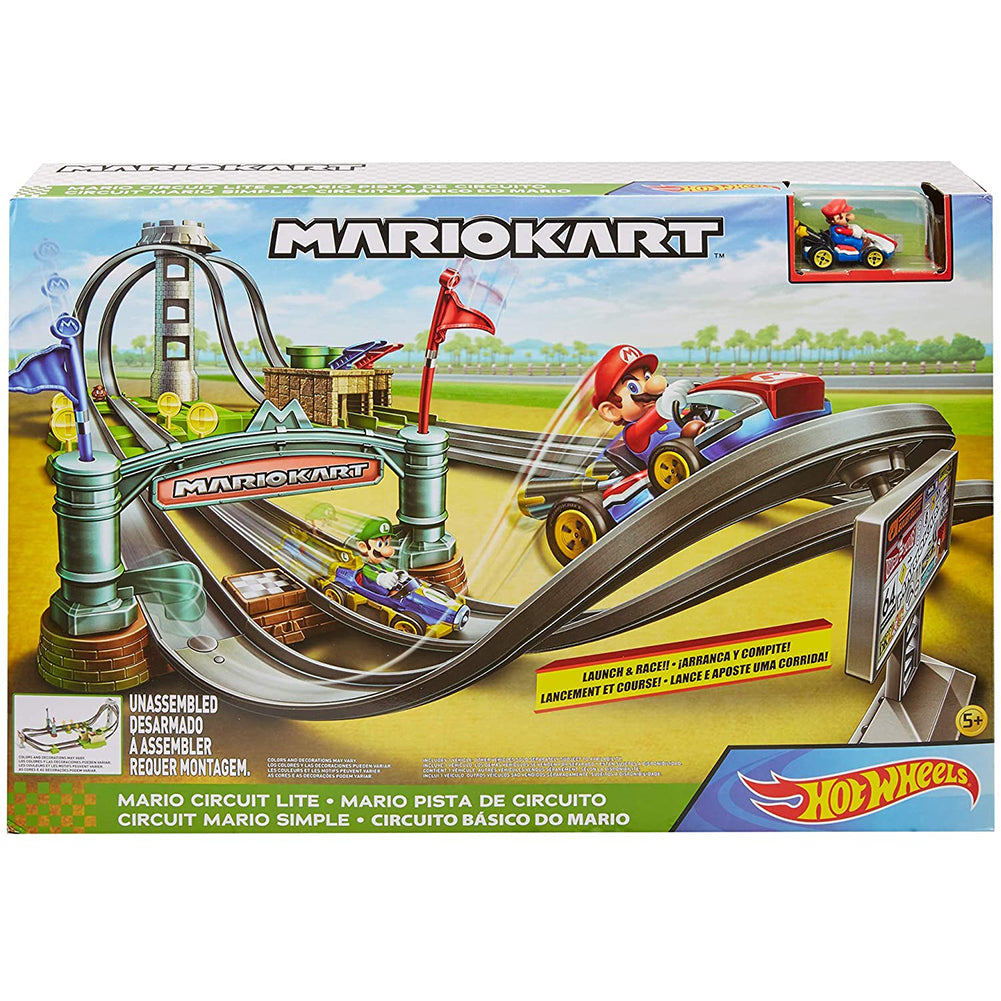 Hot Wheels Mario Kart Pista De Circuito GHK15 - Edad 5+