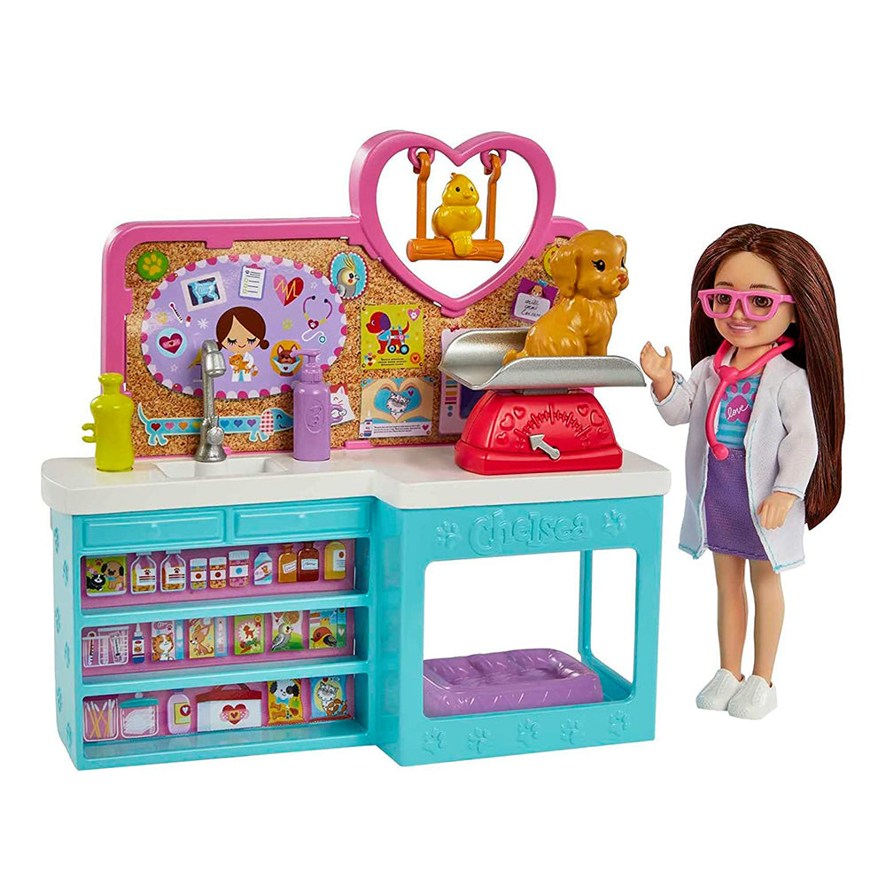 Barbie Chelsea Veterinaria HGT12 – Juguetibici eCommerce