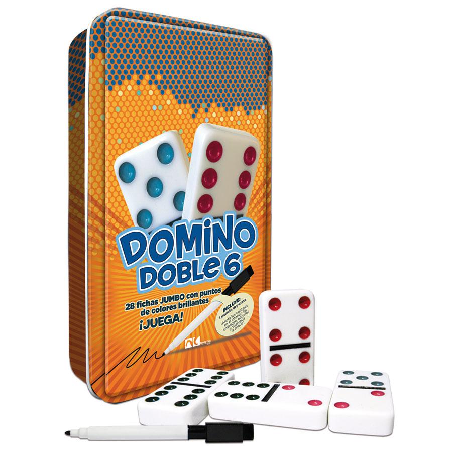 Novelty Dominó Doble 6 D-581: Juego de mesa