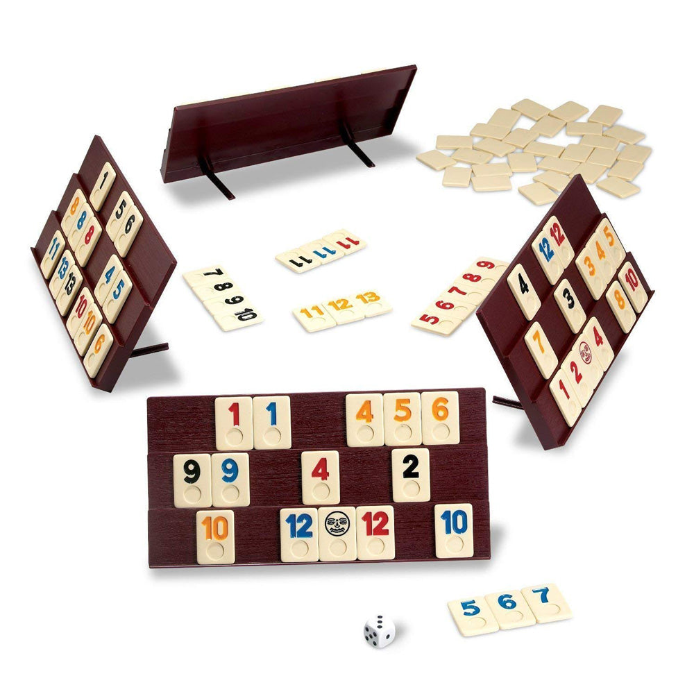 Spin Master Juego Rummy O Deluxe 6035367: Juego de mesa - Edad 6+