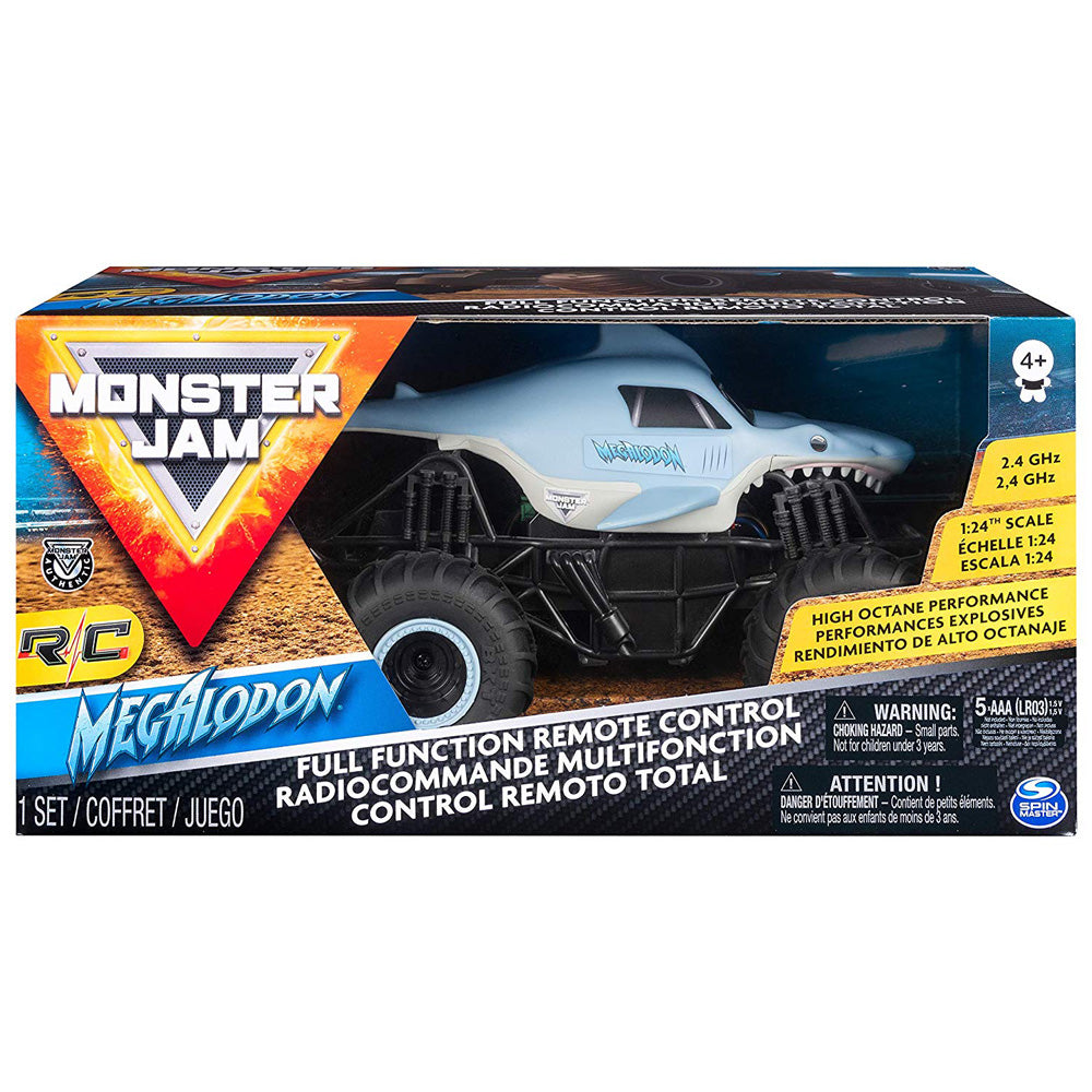 Monster Jam RC 1:24 Megalodon 6044952 - Edad 4+