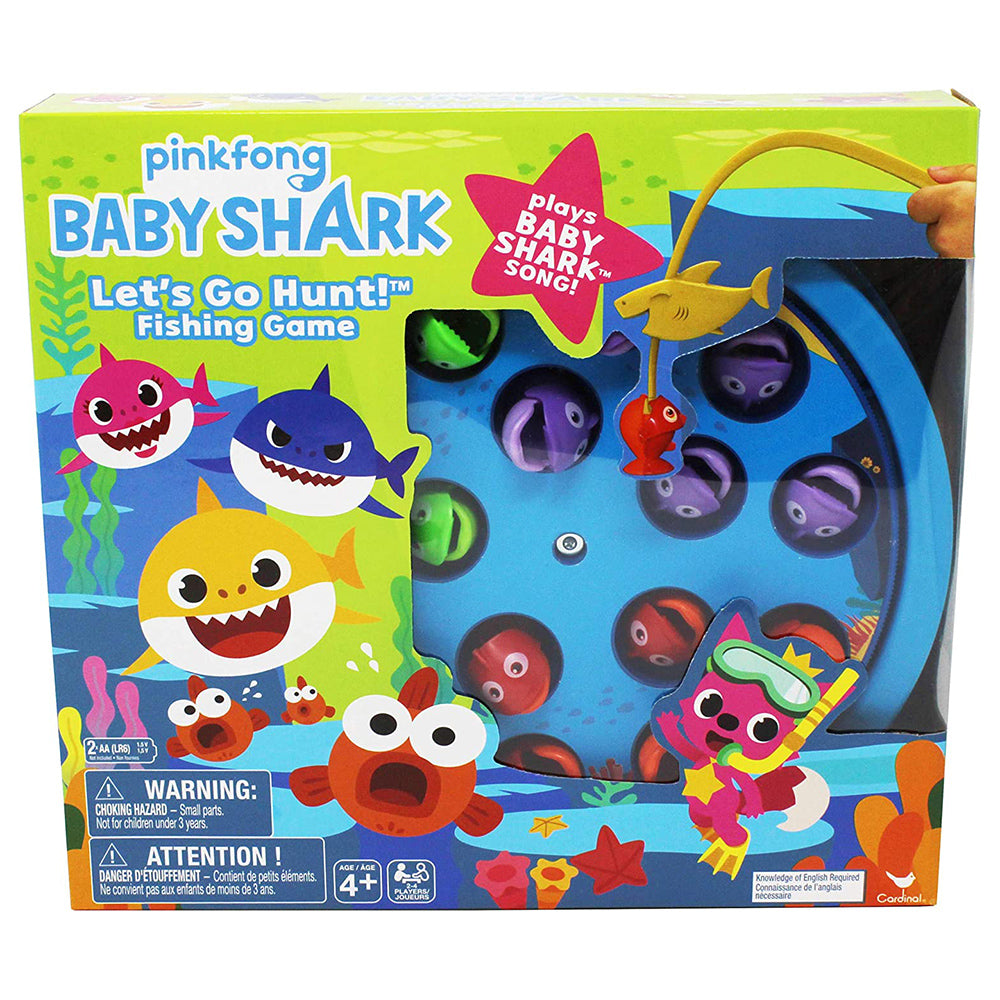 Spin Master Juego Baby Shark Vamos a Pescar 6054916: Juego de mesa - Edad 4+