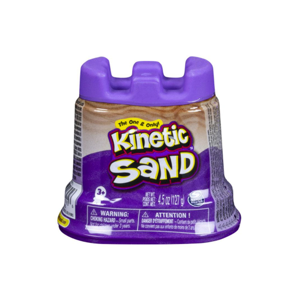 Kinetic Sand Contenedor Basico De Arena - Violeta 6059169: Set de masa moldeable - Edad 3+