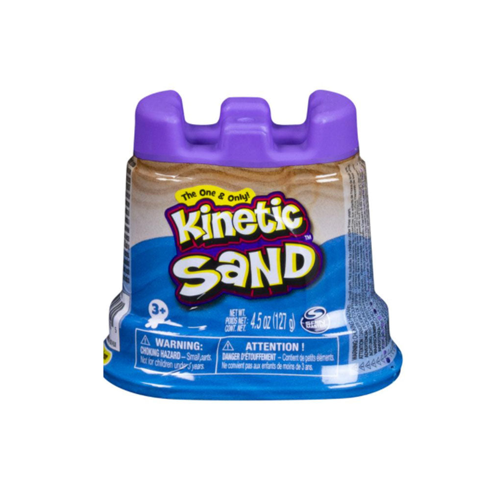 Kinetic Sand Contenedor Basico De Arena - Azul 6059169: Set de masa moldeable - Edad 3+