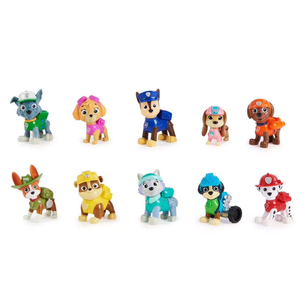 Paw Patrol Set de Figuras 10 Pack 6065255: Paquete de 10 figuras - Edad 3+
